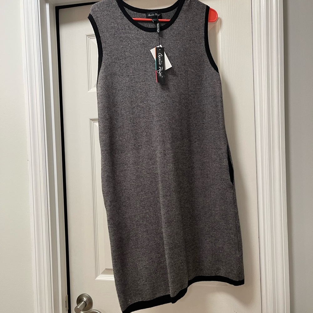 Sleeveless Sweater Dress